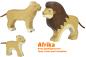 Preview: Löwe | Afrika 5 Tier-Paket | Arche Spielfiguren |  Holztiger