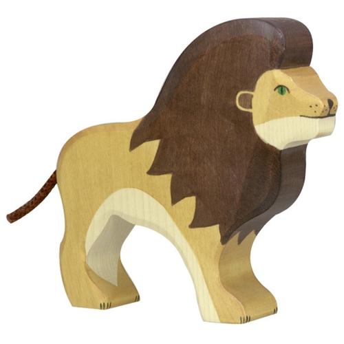 Löwe | Afrika 5 Tier-Paket | Arche Spielfiguren |  Holztiger