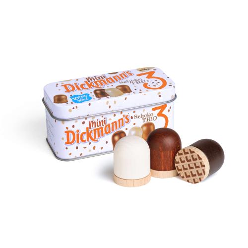 Dickmanns in der Dose aus Holz