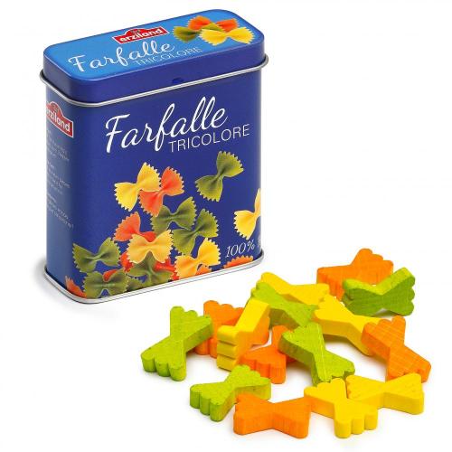 Farfalle Nudeln Set - Spiellebensmittel aus Holz