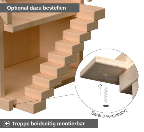 Feuerwache Zubehör - Treppe