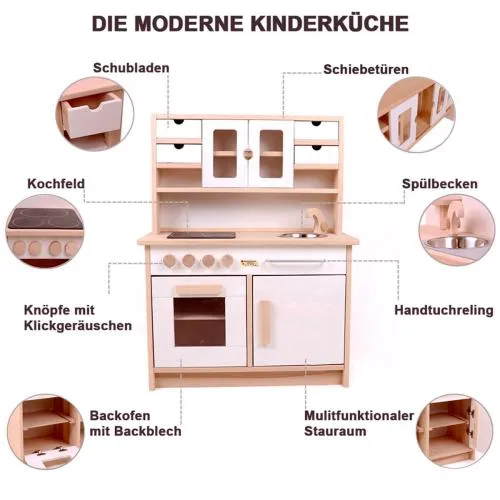 Kinderküche Hänsel weiß - Details & Features