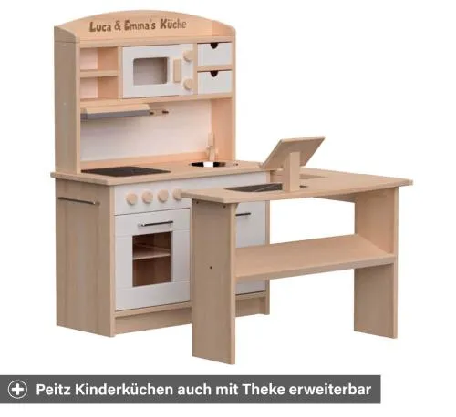 Kinder Spieltheke Buche - Küchen Variante