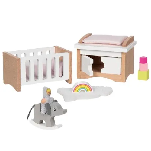 Kinder Puppenmöbel - Kinderzimmer Set