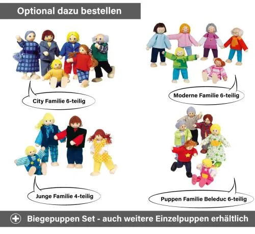 Optionales Biegepuppen Set zum Mitbestellen