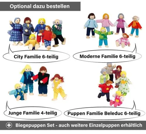 Optionales Biegepuppen Set zum Mitbestellen