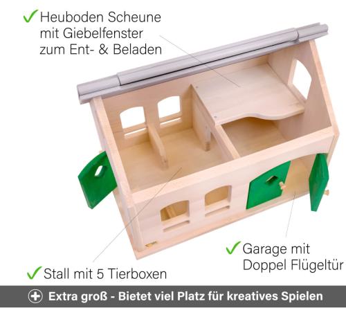 Kinder Bauernhof Detail - Mit extra viel Platz für kreatives Spielen