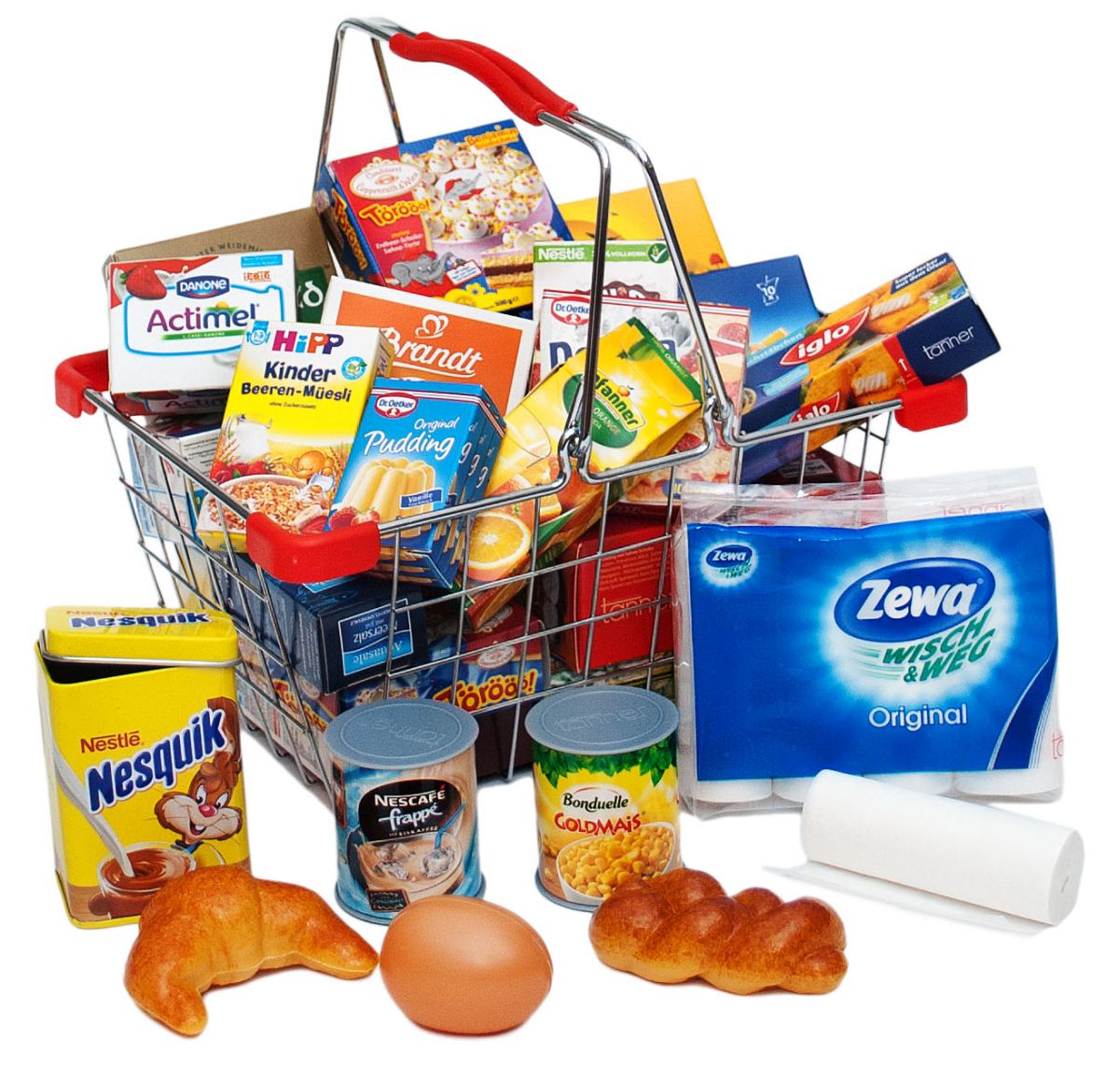 Einkaufskorb Kunststoff versch Farben Korb Lebensmittelkauf Einkaufen  Henkelkorb