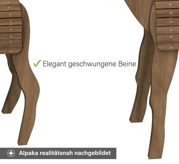 Alpaka - Realitätsnah nachgebildet