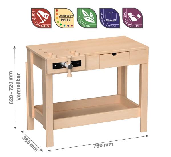 Kita Werkbank Abmessungen