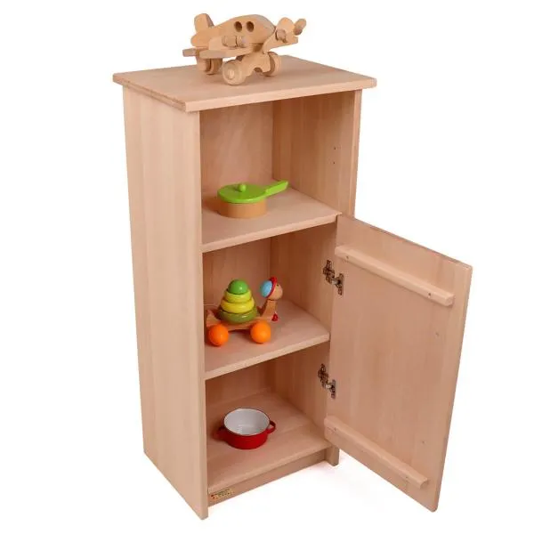 Schrank für Kinderküche mit Zubehör