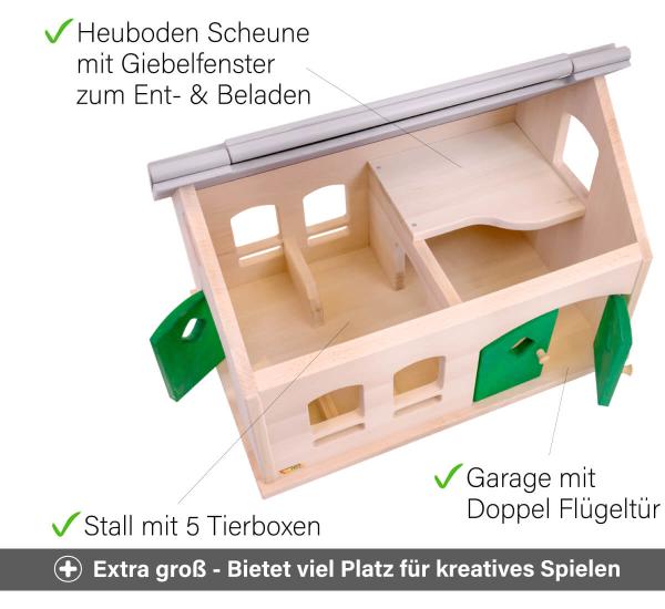 Kinder Bauernhof Detail - Mit extra viel Platz für kreatives Spielen