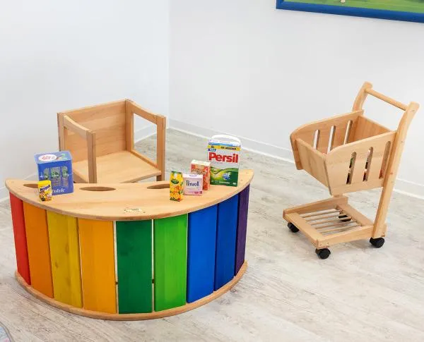 Baby Wippe - Als Tisch verwendbar