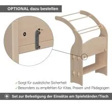 Spielständer Einsatz - Befestigung Set für mehr Sicherheit